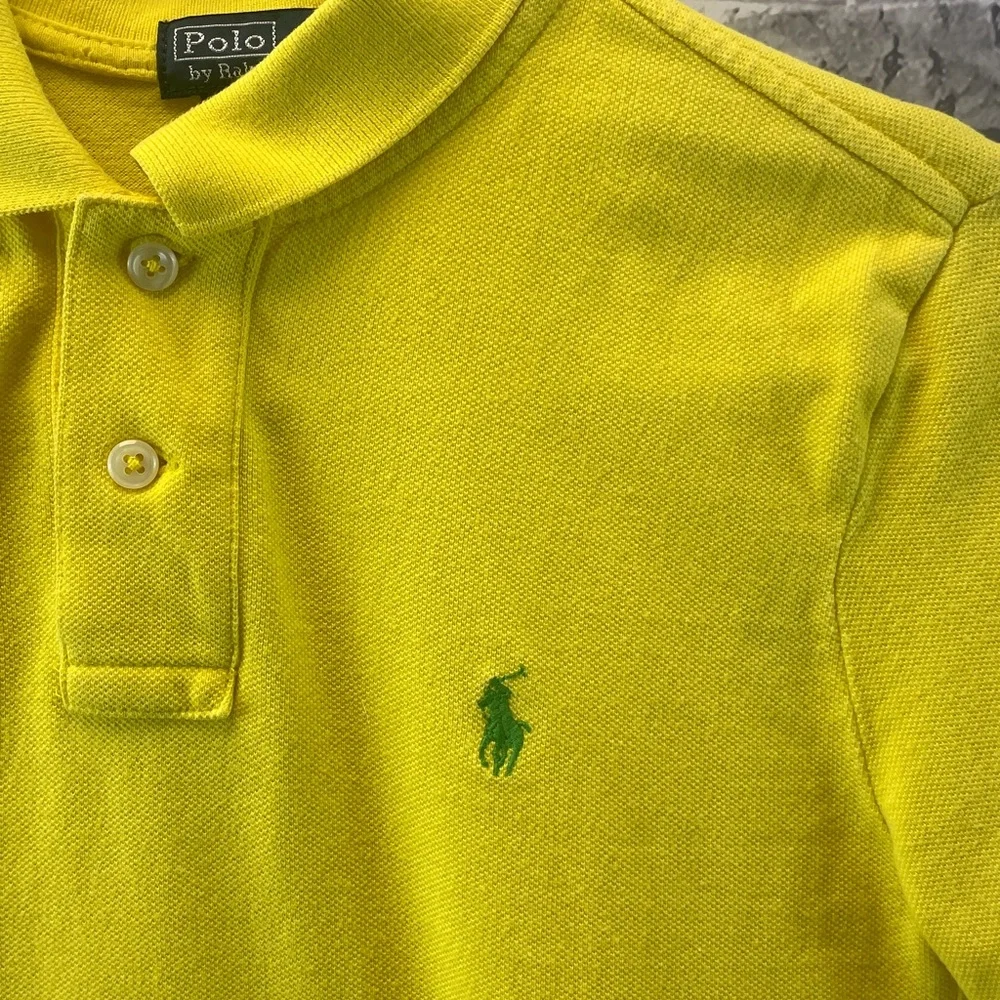Ralph Lauren Bright Yellow Polo Shirt‎